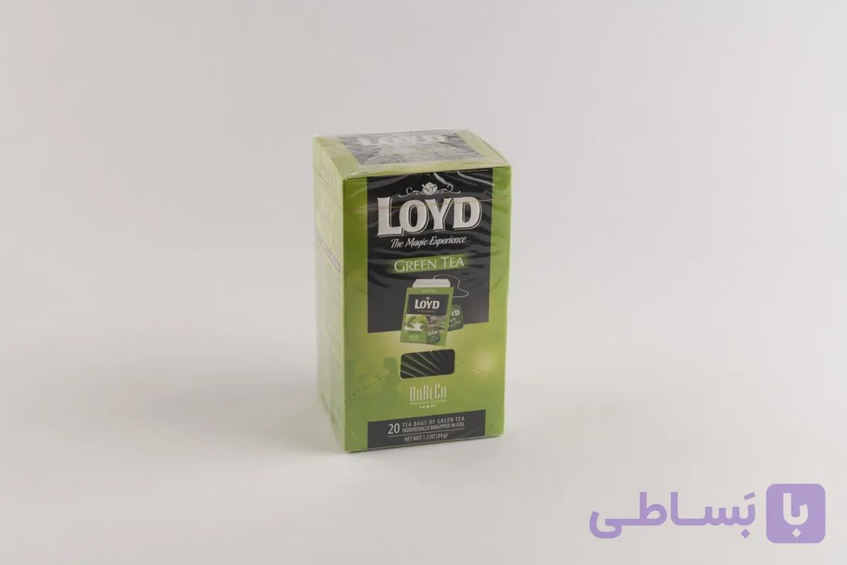 چای سبز کیسه ای لوید 20 عددی LOYD GREEN TEA prtmium edition