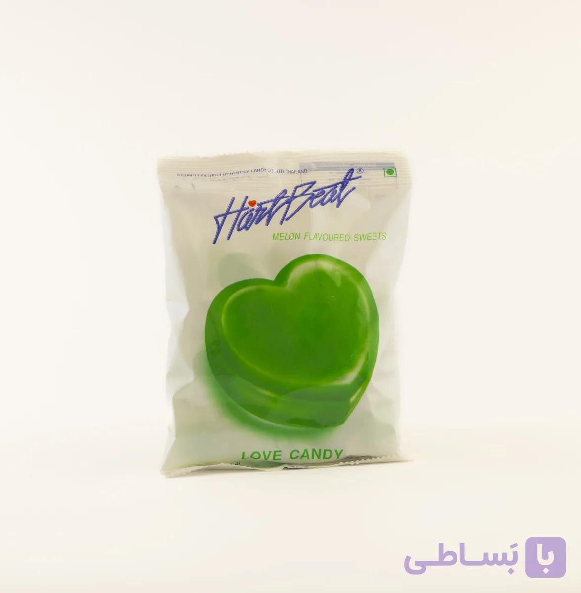 هارت‌بیت آبنبات با طعم لیچی بسته 150 گرمی LOVE CANDY
