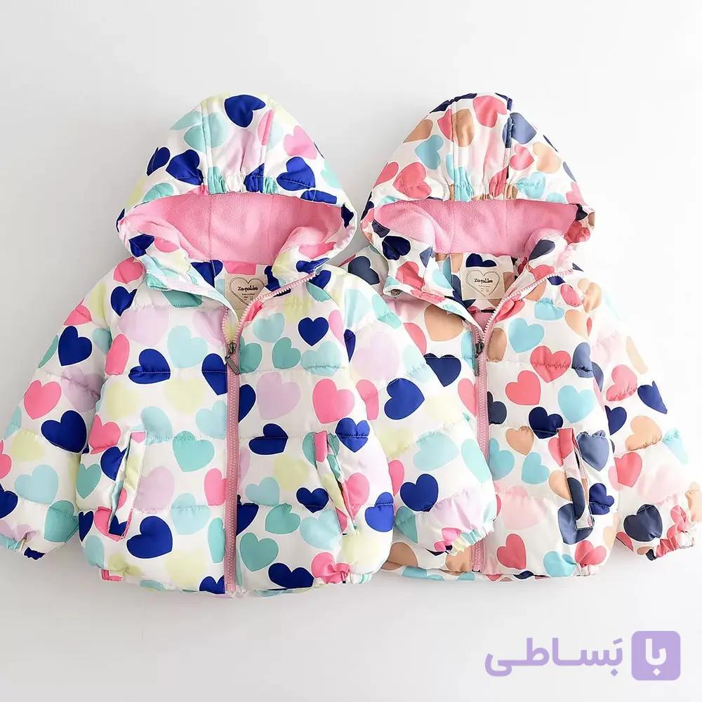 کاپشن دخترانه قلبی tbb — تصویر 1