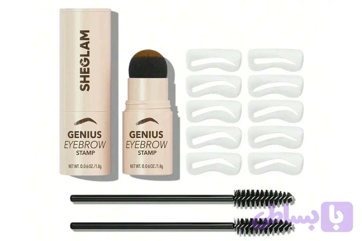 سایه ابرو شیگلم Auburn #2 مدل GENIUS EYEBROW STAMP