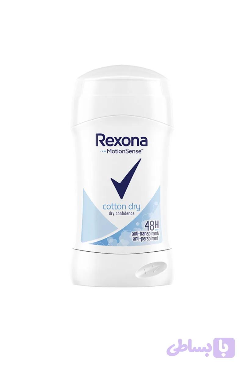 مام ضد تعریق زنانه رکسونا 40گرم مدل cotton dry