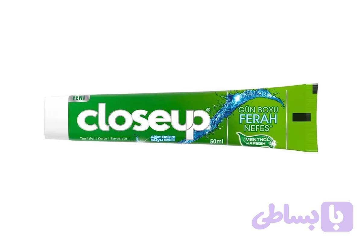 خمیر دندان کلوز آپ سبز ژلی Closeup