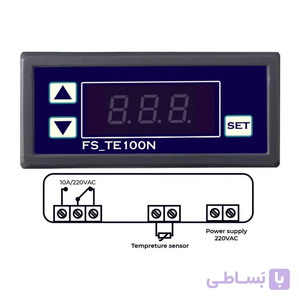 ترموستات دیجیتال مدل FS-TE100N — تصویر 1