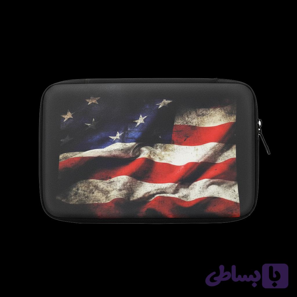 کیف حمل PS5 اسلیم American flag — تصویر 1
