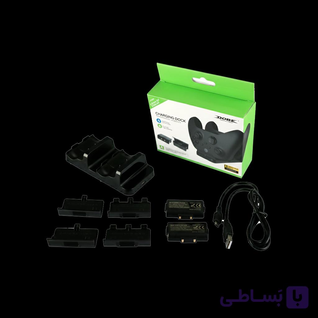 پایه شارژر Dobe همراه باتری مدل TYX-532X