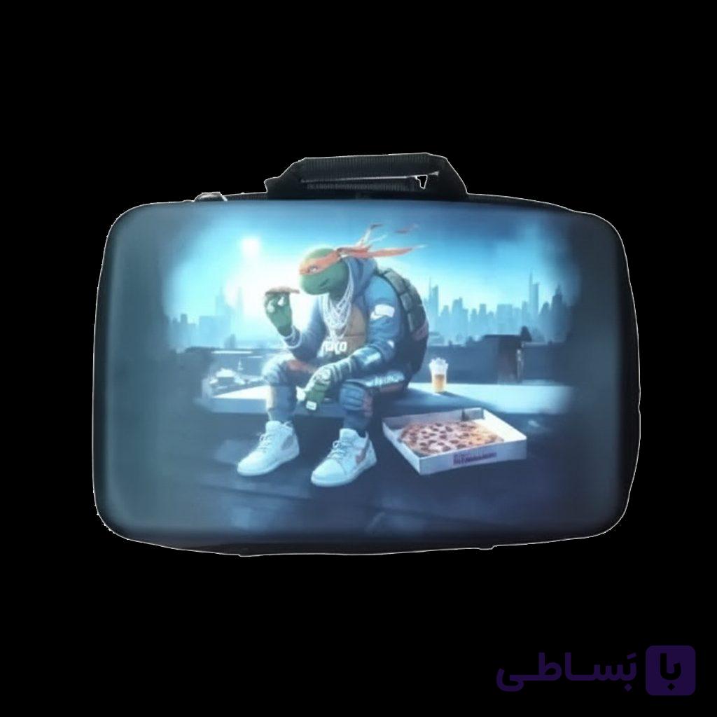 کیف حمل PS5 اسلیم NINJA TURTLES — تصویر 1