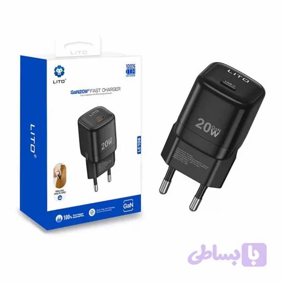 شارژر LITO LC10B GaN 20W — تصویر 1