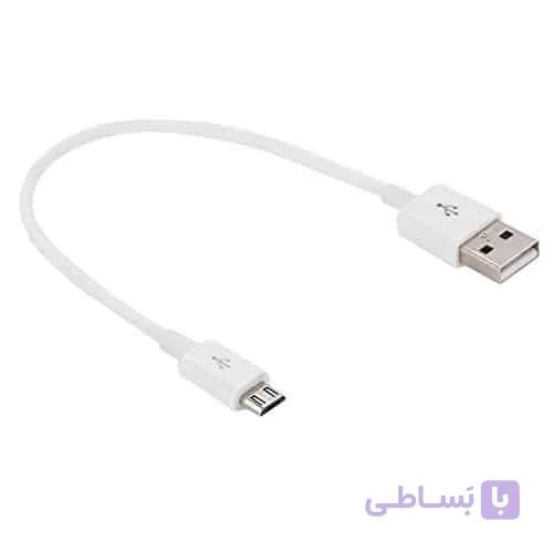 کابل شارژ microUSB کوتاه به طول 23 الی 30 سانتی متر
