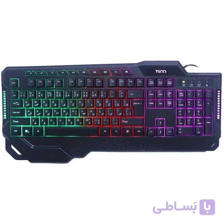 کیبورد گیم TSCO TK 8031+استوک — تصویر 1