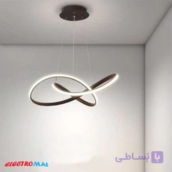 لوستر مدرن SMD مدل کلاه شاپو