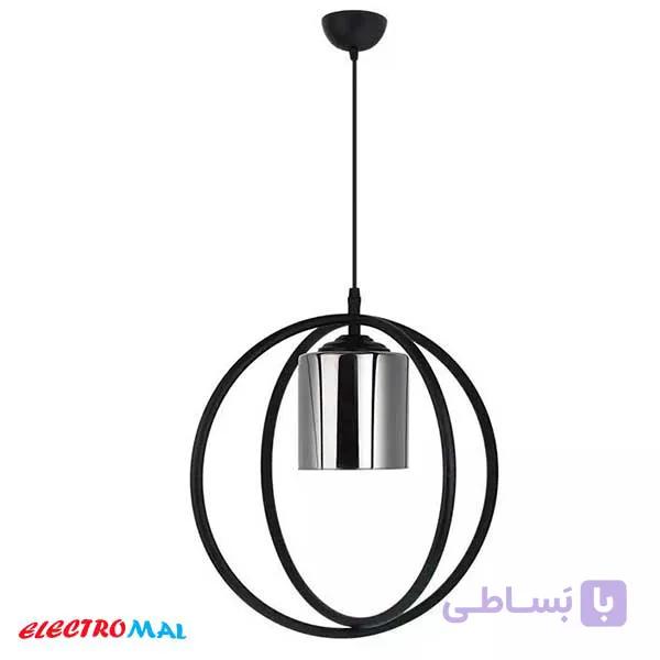 لوستر آویز مدل کروی دو حلقه — تصویر 1