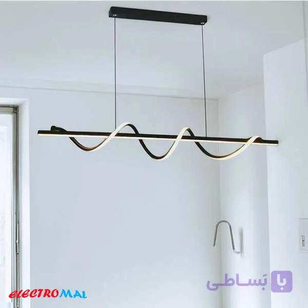 لوستر مدرن SMD مدل مارپیچ — تصویر 1