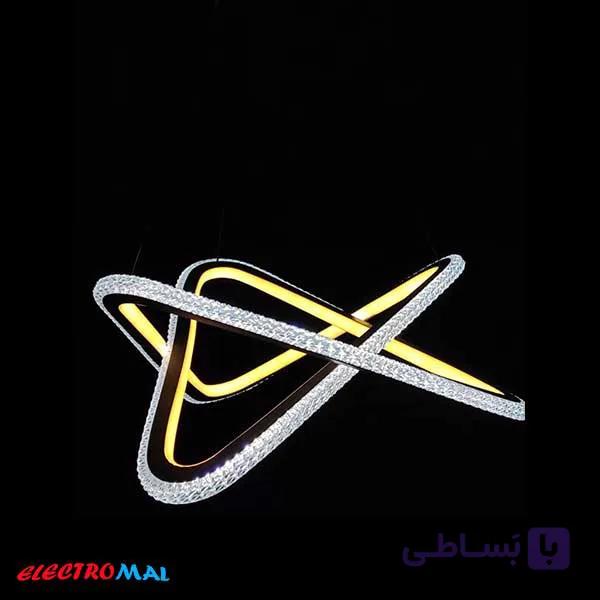 لوستر مدرن SMD مدل ستاره دوطرفه