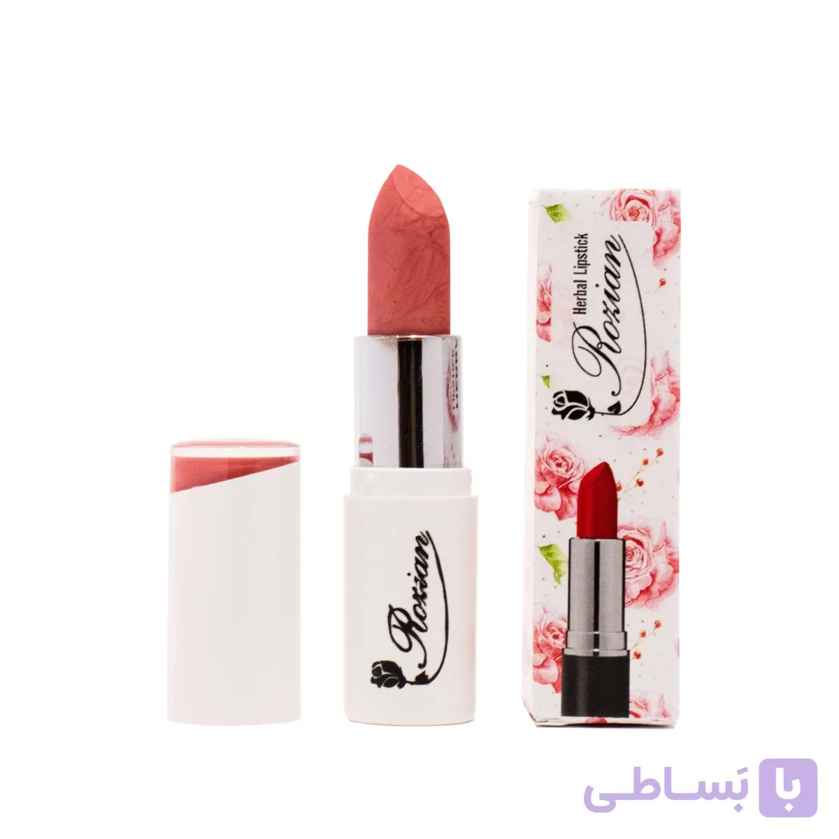 رژ لب گیاهی رنگ هلویی براق کد S13 — تصویر 1