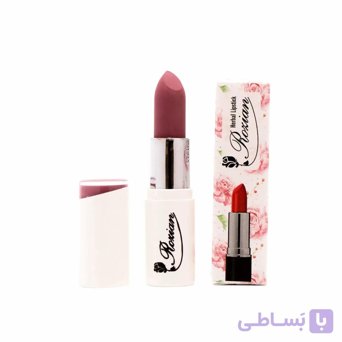 رژ لب گیاهی رنگ ارکیده مات کد M14 — تصویر 1