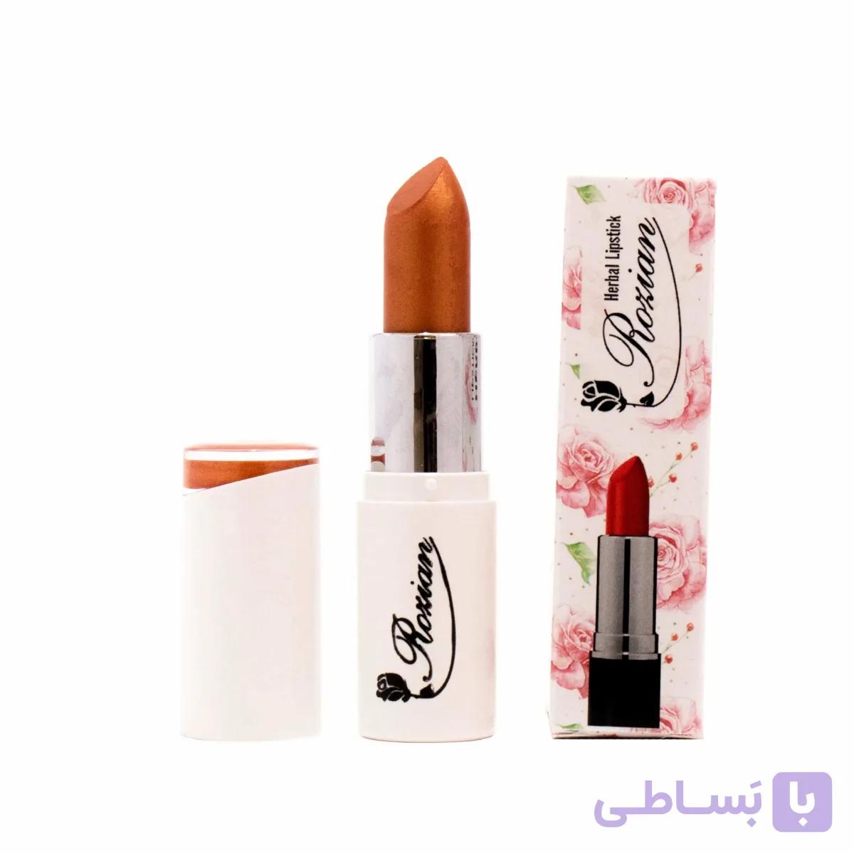 رژ لب گیاهی رنگ مرجانی نارنجی کد S11 — تصویر 1
