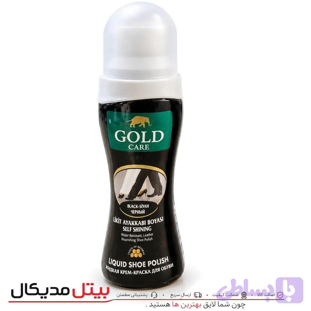 واکس مایع براق گلد مشکی — تصویر 1
