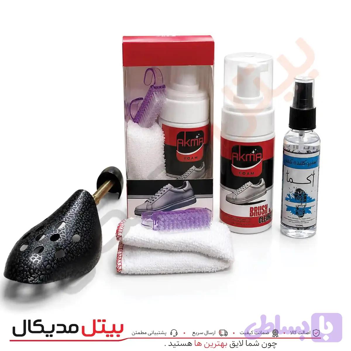 ست تمیز کننده کفش آکما