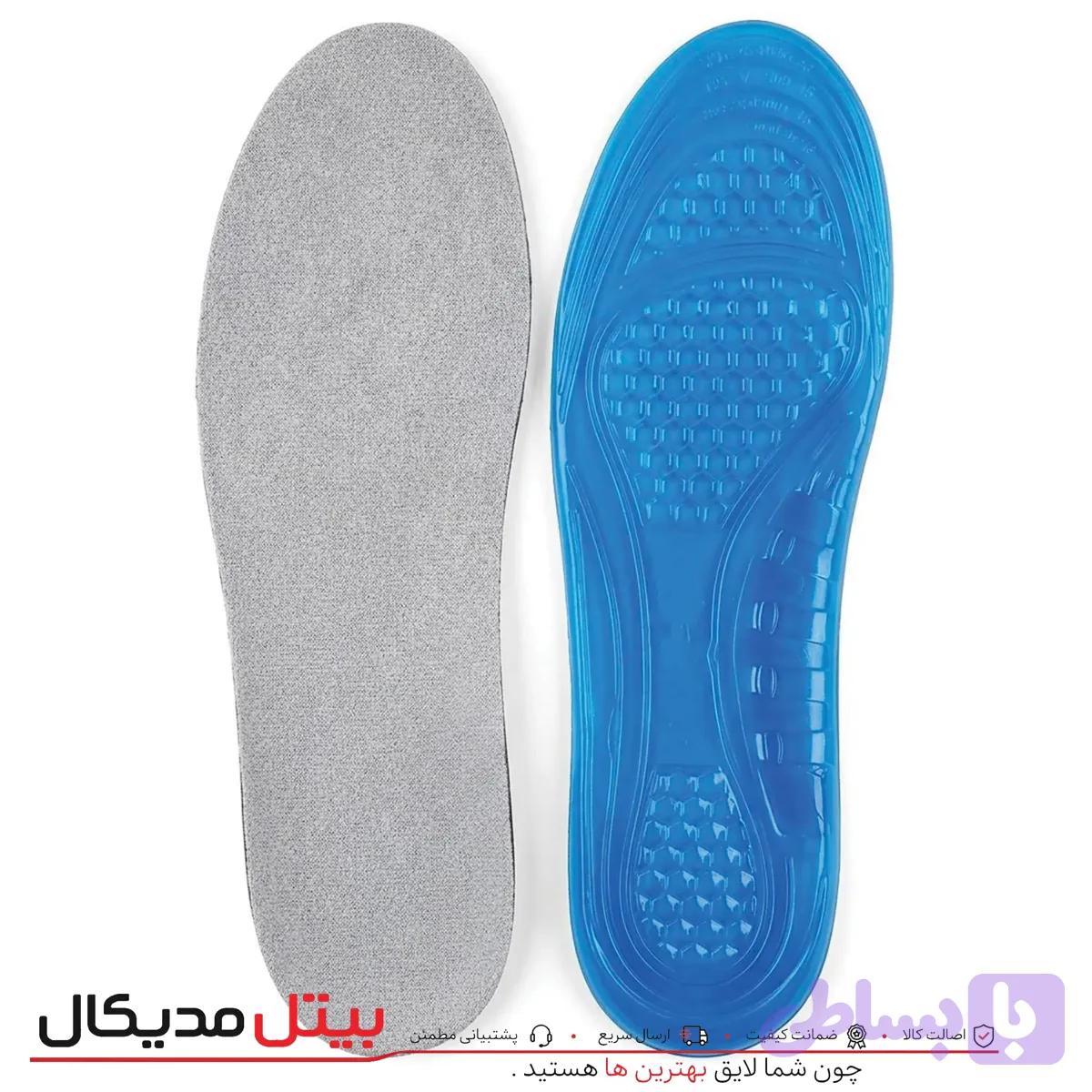 کفی ژله ای رویه پارچه بلوژل ( وارداتی) زنانه و مردانه — تصویر 1