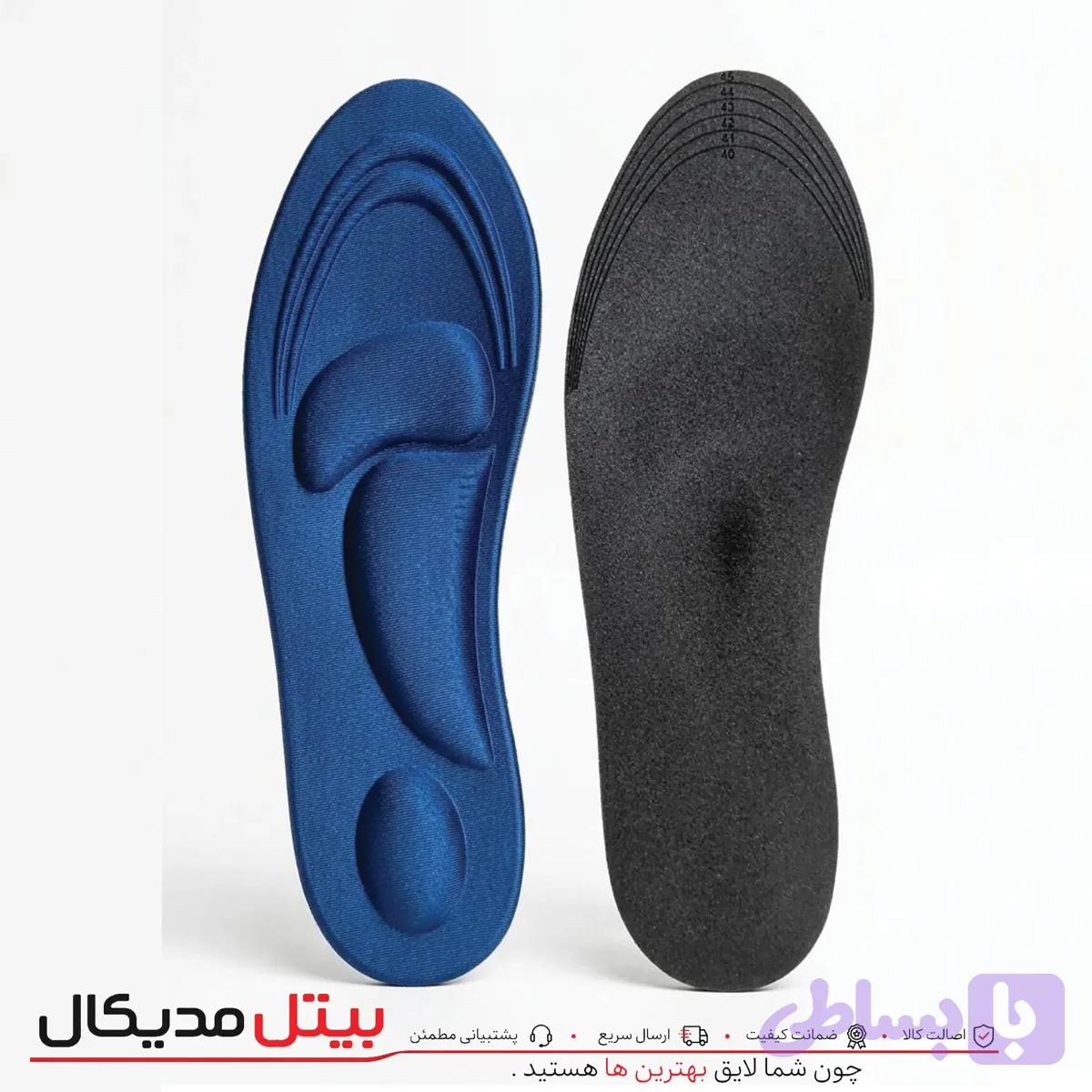 کفی اسفنجی بادکنکی وارداتی (سرمه ای) — تصویر 1