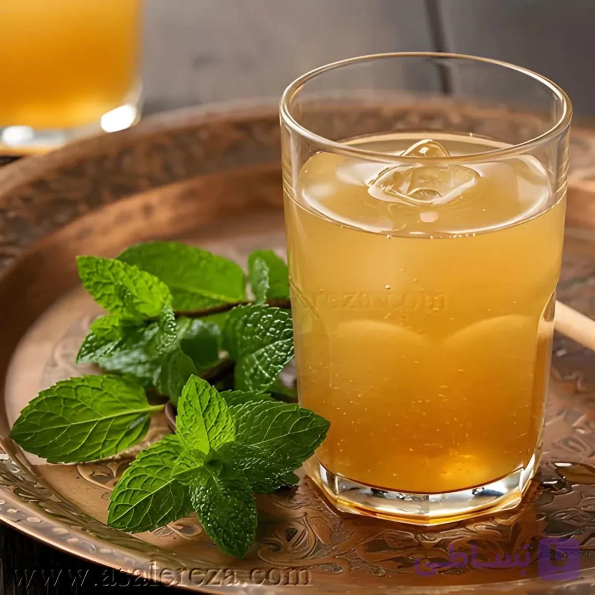 شربت سرکه انگبین درمانی خانگی