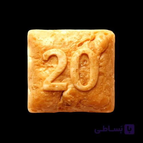 آدامس گیاهی کندر عسلی 20 — تصویر 1