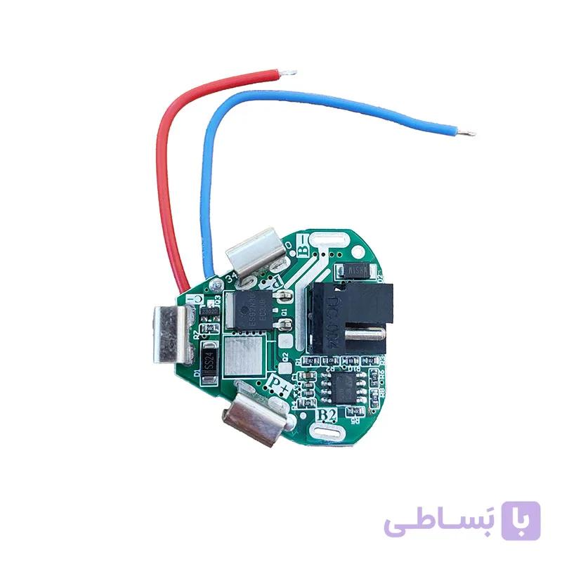 ماژول BMS محافظ شارژ باتری لیتیومی 3 سل 6A مثلثی — تصویر 1