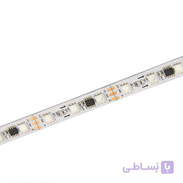 ریسه LED نواری RGB آیسی دار 12 ولت WS2811 متری — تصویر 1