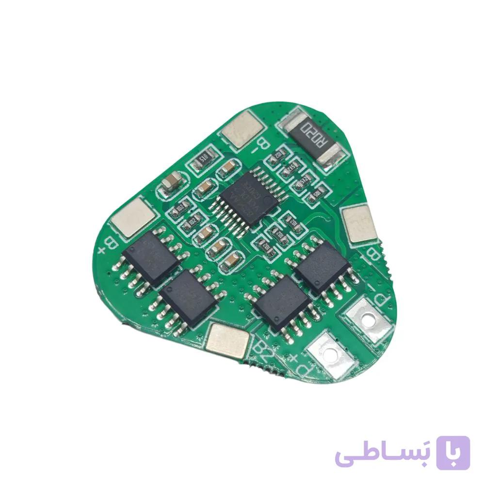 ماژول مثلثی کنترل شارژ باتری لیتیومی 3 سل 8 آمپر HX-3S-03 — تصویر 1