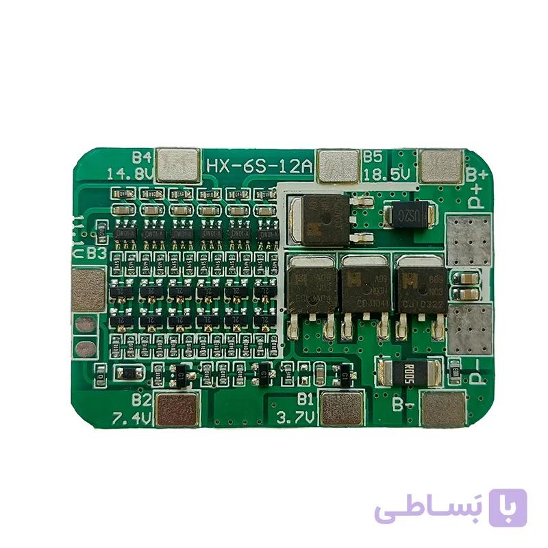 شارژر BMS ۶ سل ۱۲ امپر HX-6S-12A