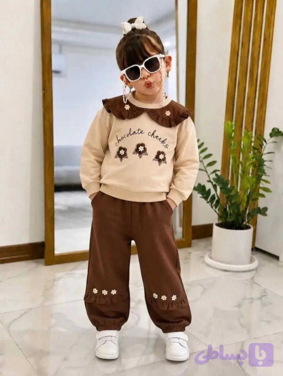 بلوز و شلوار ۳ گل ۴۵ تا ۶۰