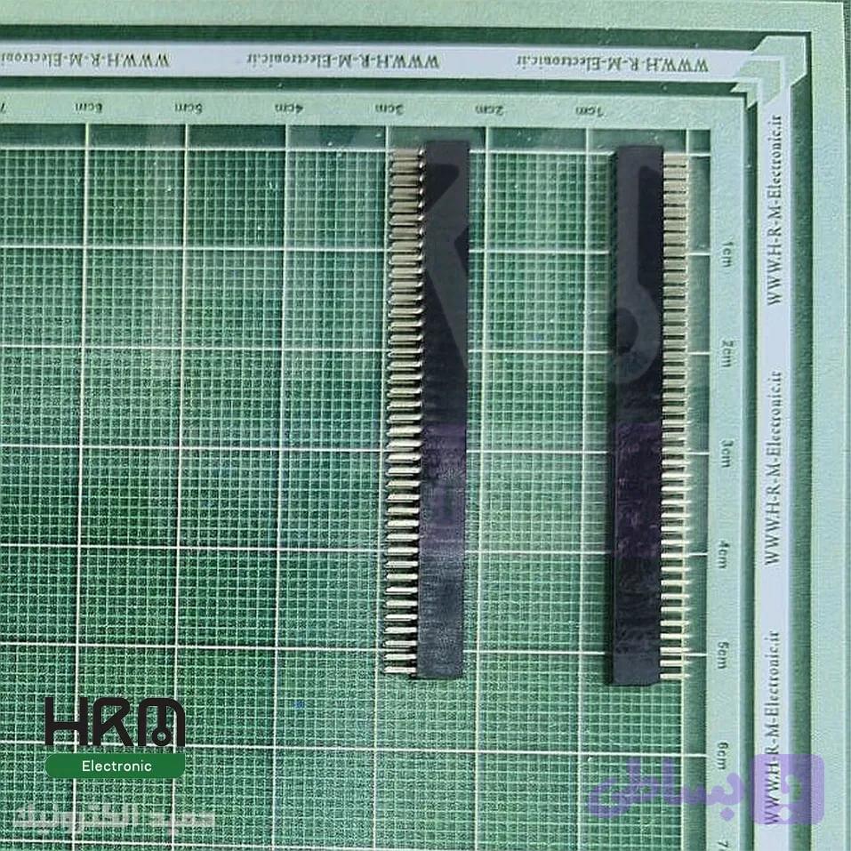 پین‌هدر مادگی 40*2 پین صاف (1.27mm)