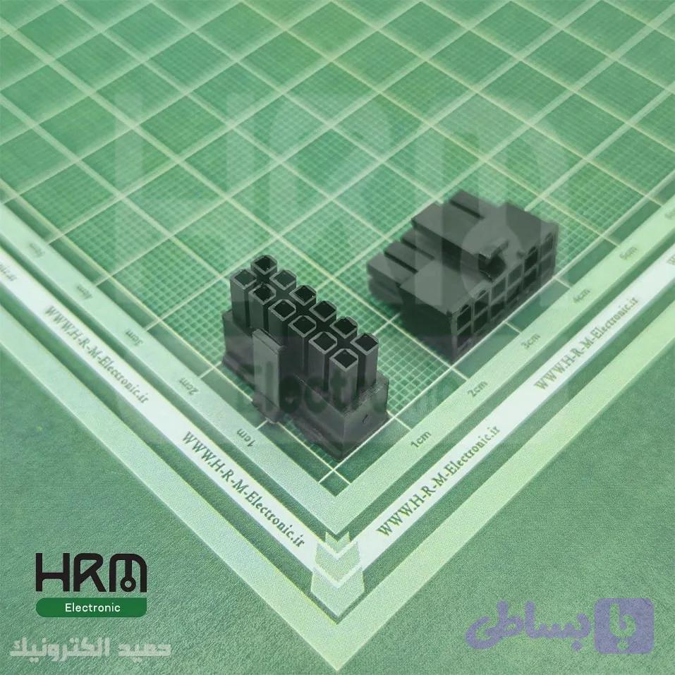 کانکتور مینی ATX مادگی 12 پین (6*2) Mini ATX
