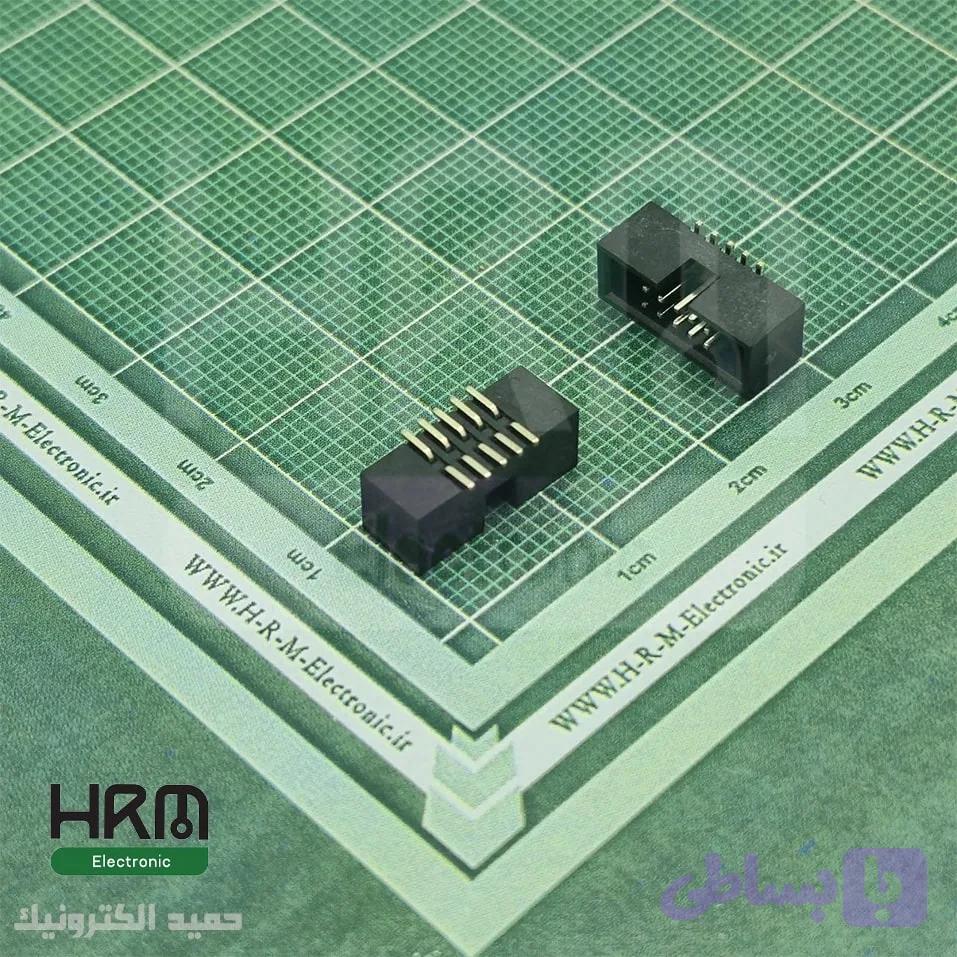باکس هدر SMT نر 10پین (1.27mm)