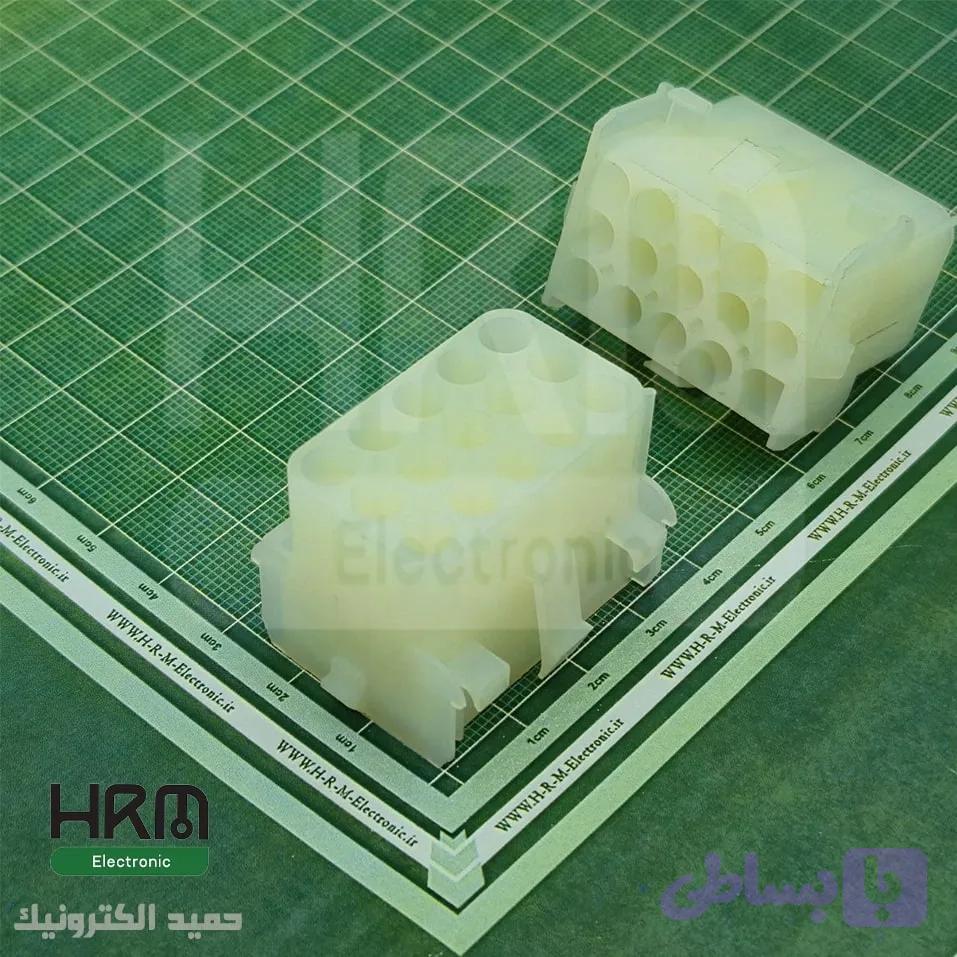 کانکتور (L6. 3) CF مادگی 15 پین (5*3) 6.35mm