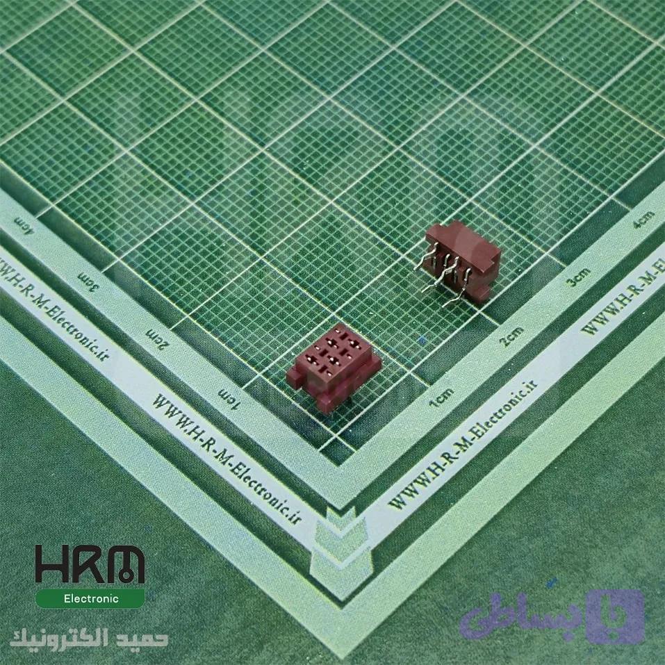 کانکتور micro match (دیل سوکت) مادگی 4 پین (2.54mm)