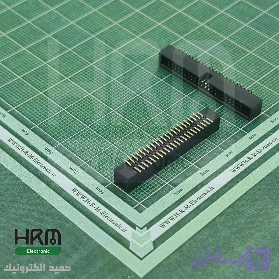 باکس هدر SMT نر 44پین (1.27mm)