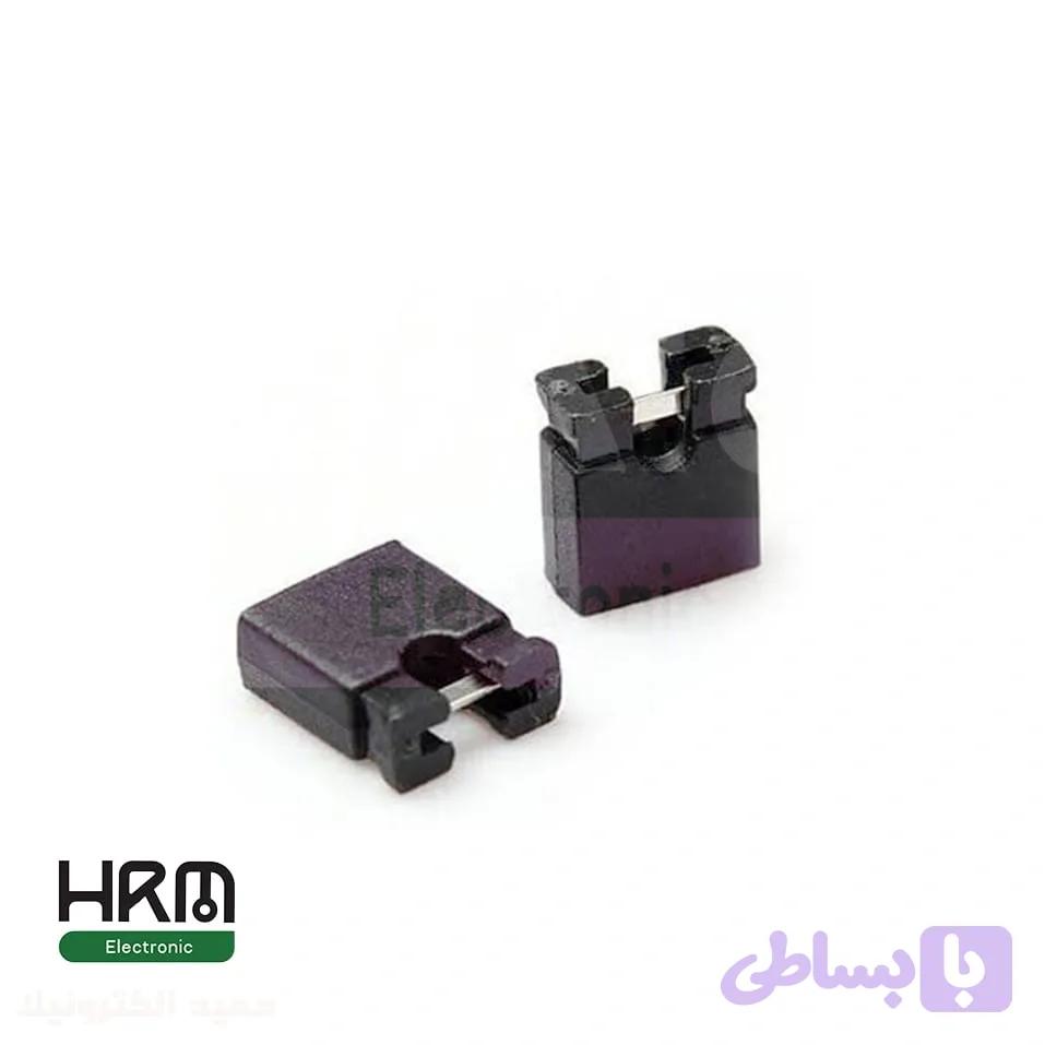 جامپر مشکی باز 2.54mm