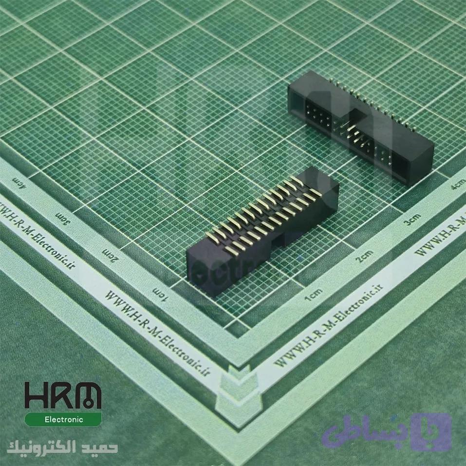 باکس هدر SMT نر 26پین (1.27mm)