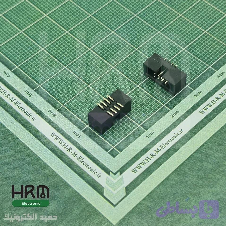باکس هدر SMT نر 8پین (1.27mm)