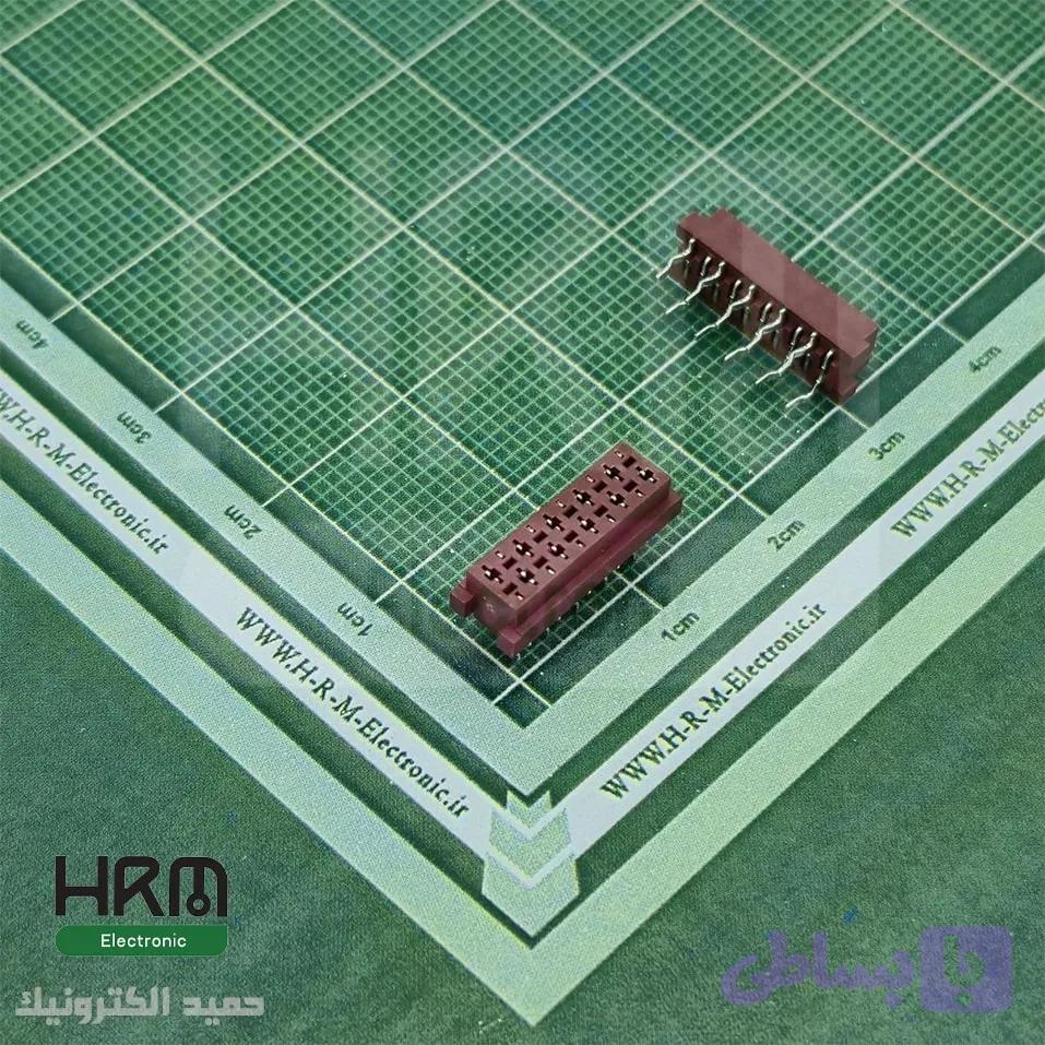 کانکتور micro match (دیل سوکت) مادگی 10 پین (2.54mm)