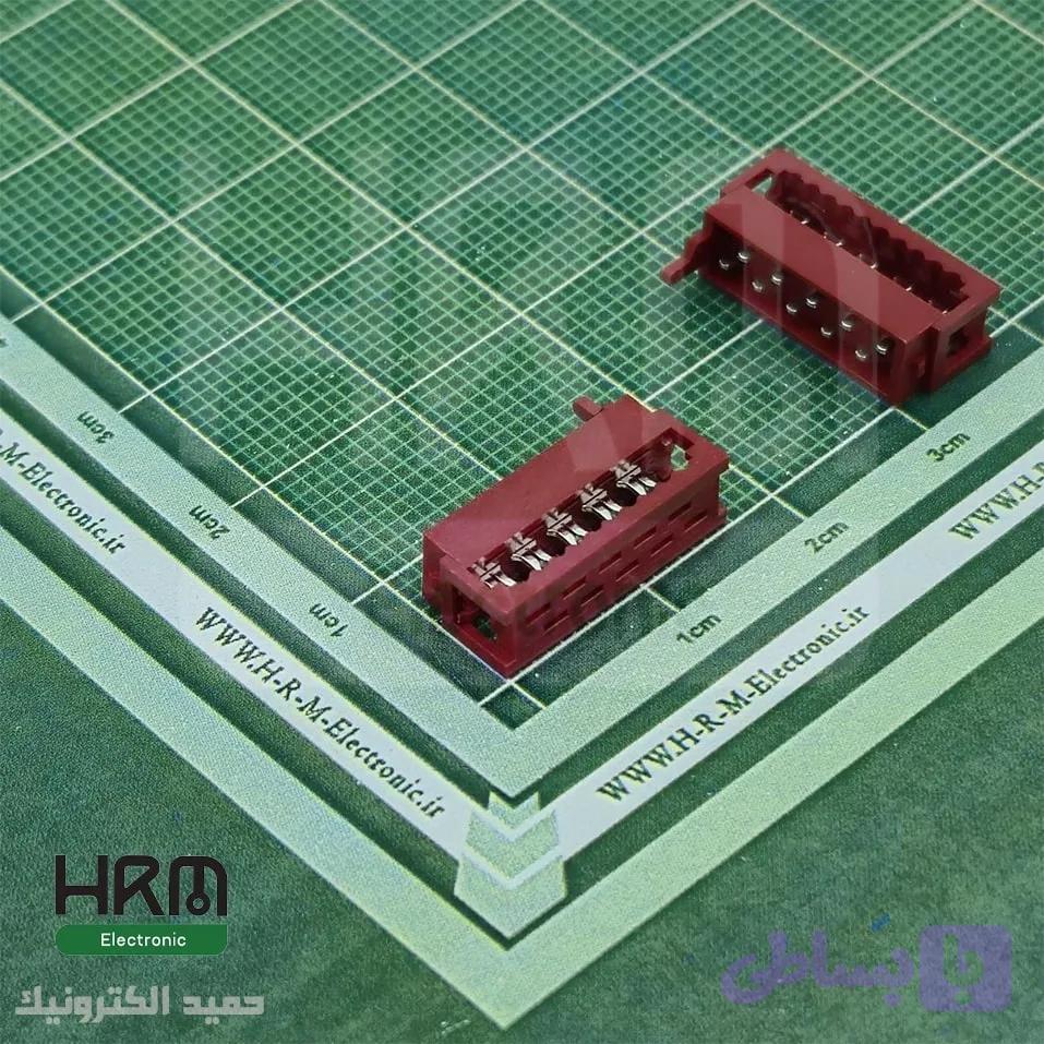 کانکتور micro match (دیل سوکت) نری 10 پین (2.54mm)