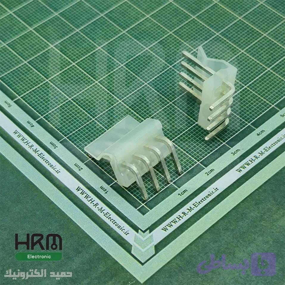 کانکتور CH نری 4 پین رایت (3.96mm)