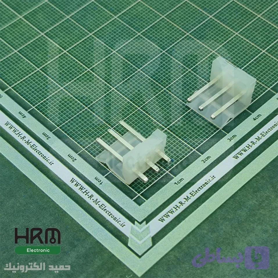کانکتور CH نری 3 پین صاف (3.96mm)
