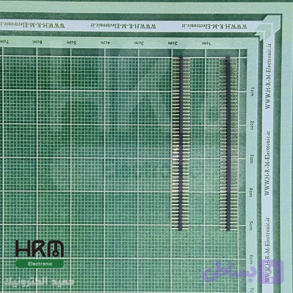پین‌هدر نری 50*1 پین صاف (1mm)