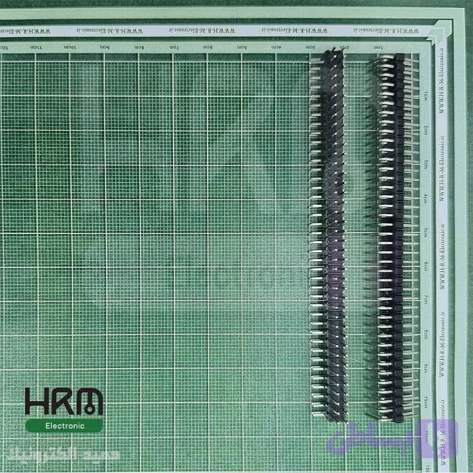 پین‌هدر نری 40*2 رایت انگل (2.54mm)