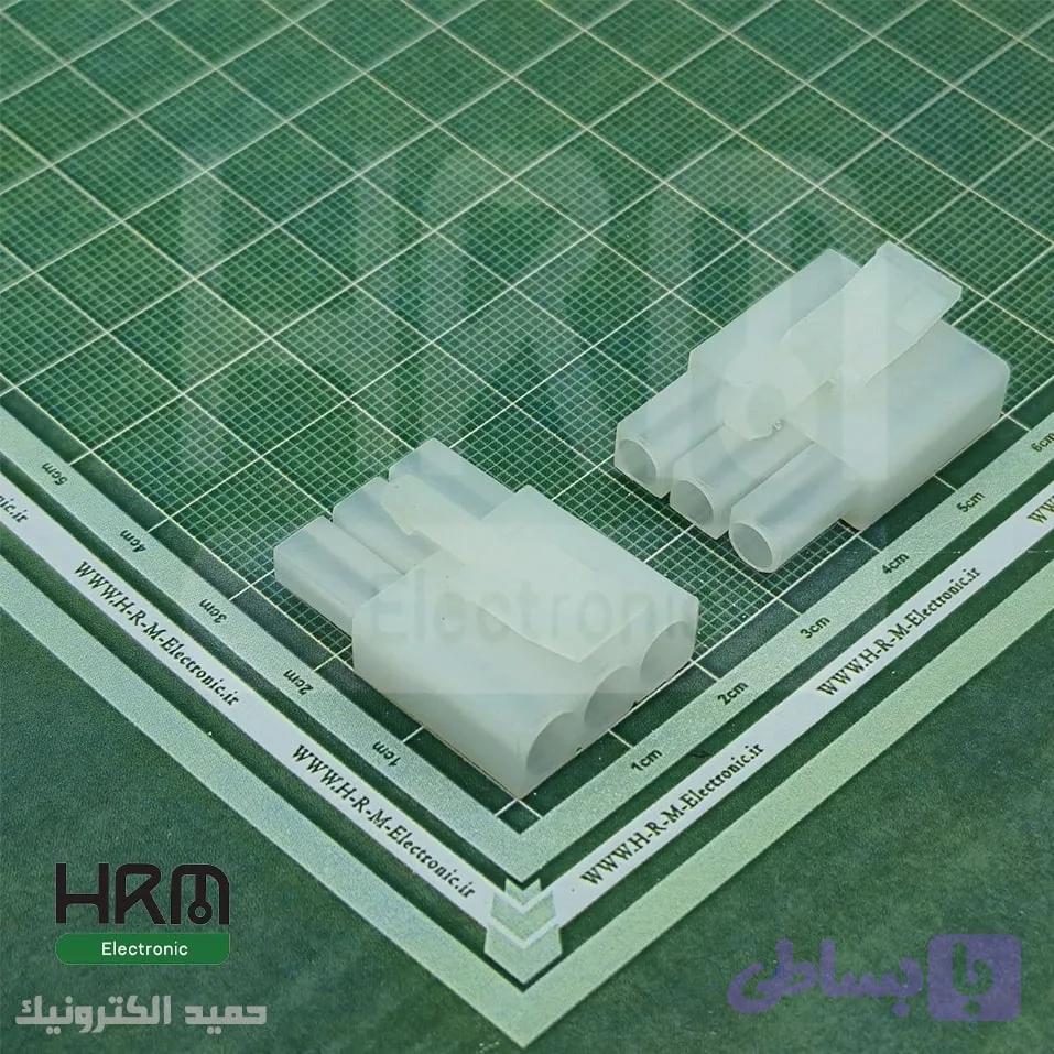 کانکتور L6. 2 مادگی 3 پین (3*1) 6.2mm