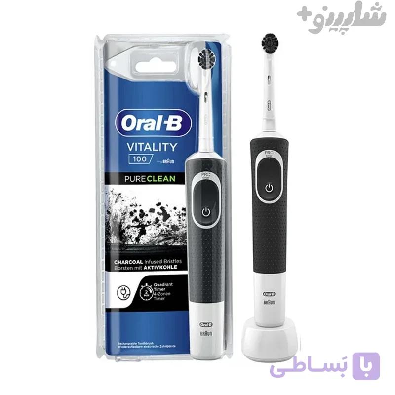 مسواک برقی اورال-بی مدل Vitality 100 Pure Clean اورجینال — تصویر 1