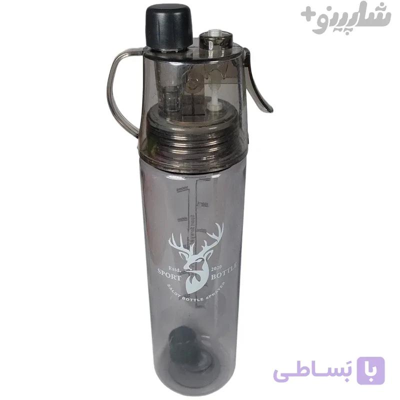 قمقمه دوچرخه مدل گوزن گنجایش 0.55 لیتر – مشکی — تصویر 1
