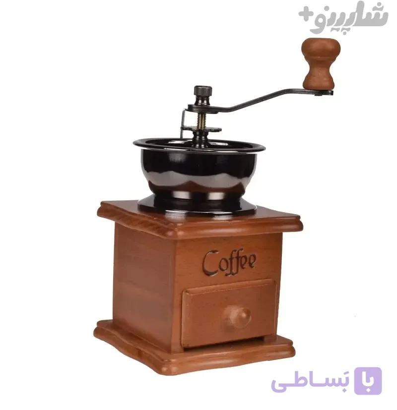 آسیاب دستی قهوه مدل WOOD — تصویر 1